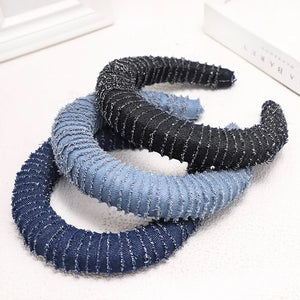 Denim Head Bands